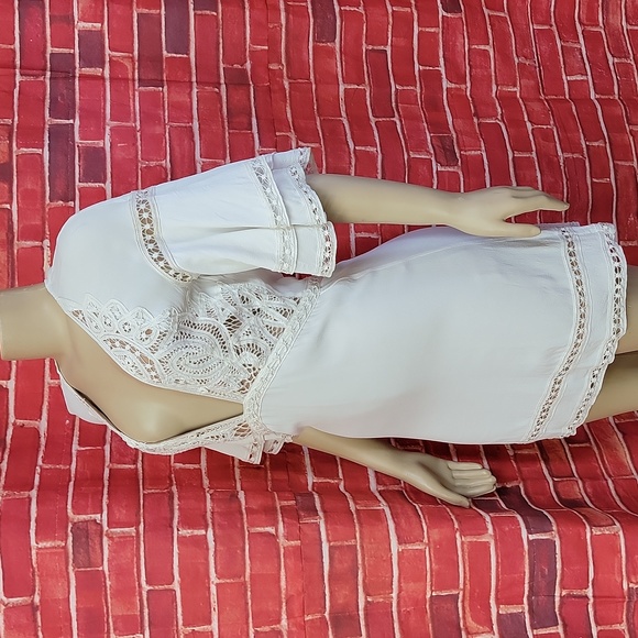 FOR LOVE AND LEMONS WHITE MINI DRESS FITS XS - Picture 13 of 13